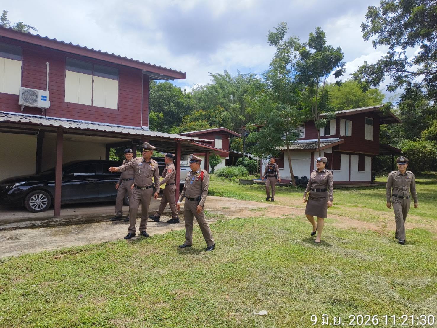 ตรวจประเมินบ้านพักตำรวจ